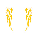 Adesivo Faixa Capô Carro Chamas Fogo Blaze Tribal Acessório Tuning