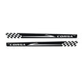 Adesivo Corsa Para Novo Corsa Faixa Lateral Decorativa Serve Corsa Hatch ou Sedan Adesivos Esportivo Para Carro