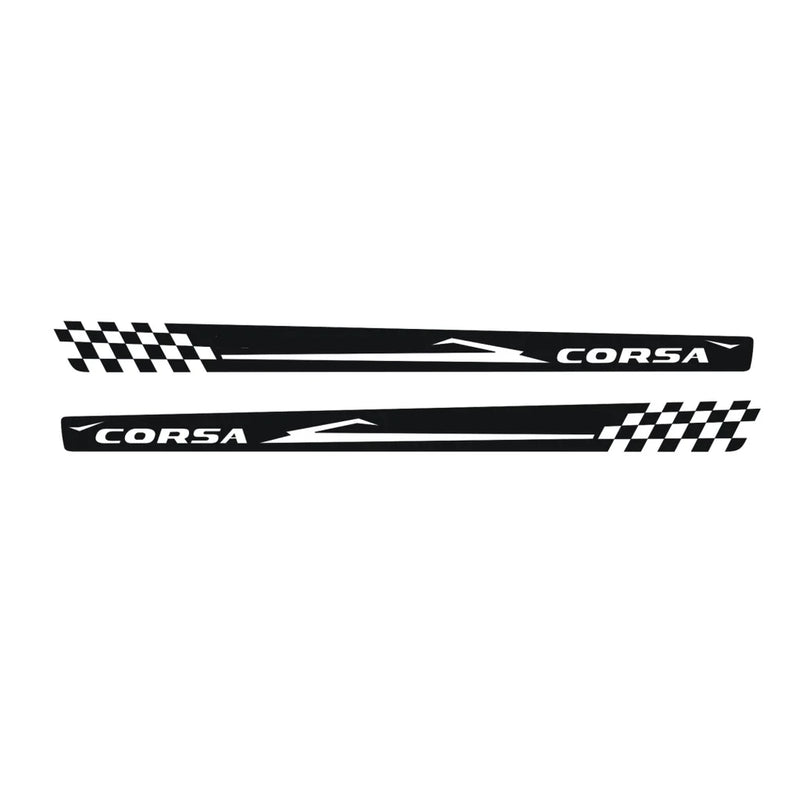 Adesivo Corsa Para Novo Corsa Faixa Lateral Decorativa Serve Corsa Hatch ou Sedan Adesivos Esportivo Para Carro