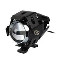 Mini Par de Farol Auxiliar de Milha LED U7/U5 Alta Potência para Moto