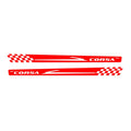 Adesivo Corsa Para Novo Corsa Faixa Lateral Decorativa Serve Corsa Hatch ou Sedan Adesivos Esportivo Para Carro