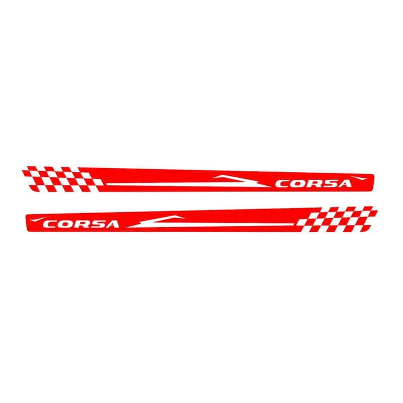 Adesivo Corsa Para Novo Corsa Faixa Lateral Decorativa Serve Corsa Hatch ou Sedan Adesivos Esportivo Para Carro