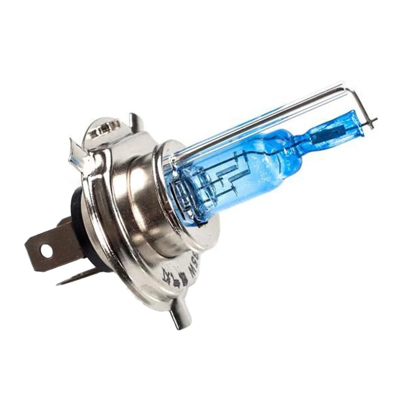 Farol Halógeno H4 Xenon Hidráulico com 3 Contatores - Super Lâmpadas Brancas
