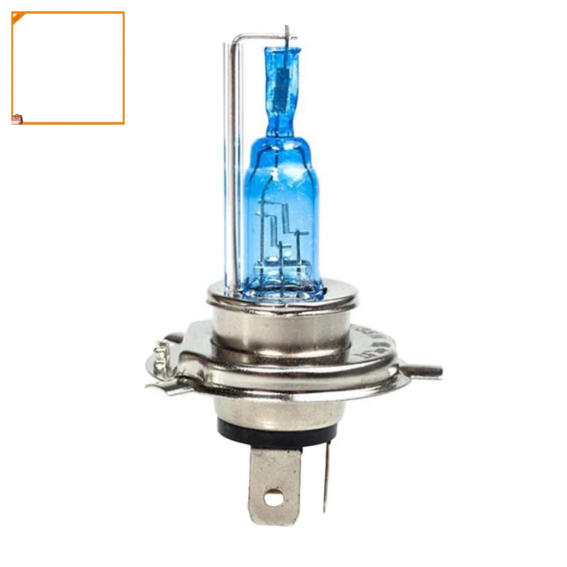 Farol Halógeno H4 Xenon Hidráulico com 3 Contatores - Super Lâmpadas Brancas
