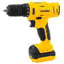 Kit Limpeza Moto Carro Lavadora de Alta Pressão 1400W Parafusadeira Maleta Escova Vonder